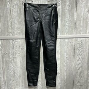 27” W, Faux Leather White House Black Market The Legging Size 0 NWOT